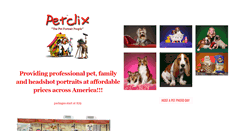 Desktop Screenshot of petclix.com